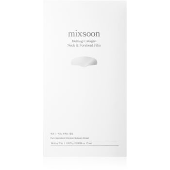 mixsoon Melting Collagen Neck & Forehead Film mască textilă hidratantă pentru față și gât - imagine 2